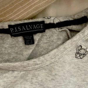 PJ Salvage Bulldog Sweatsuit